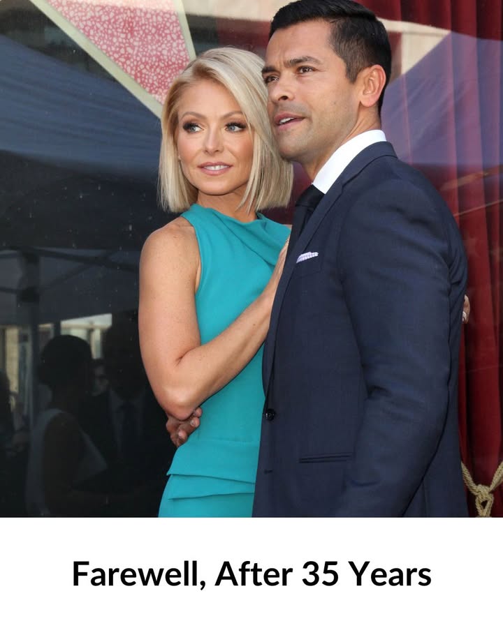 Kelly Ripa and Mark Consuelos Bid Farewell to Live Studio After Over 35 Years