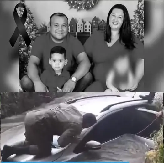 Father, mother and son are found…