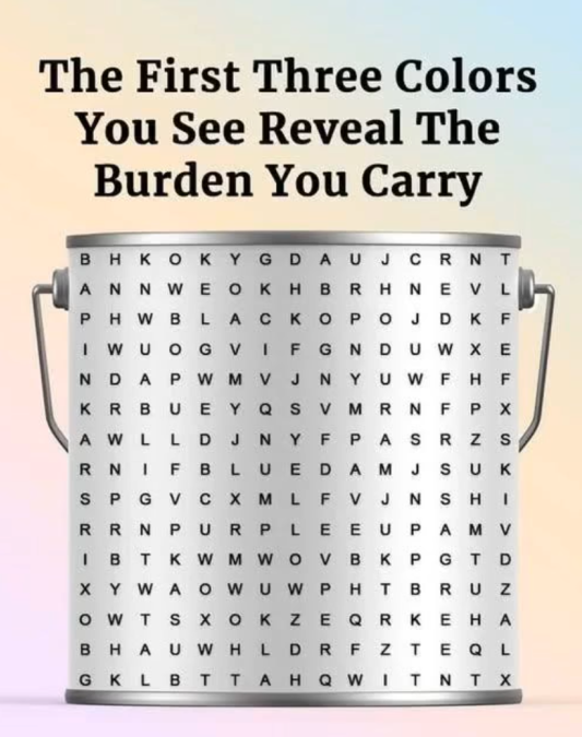 The Hidden Message Behind the First Three Colors You See