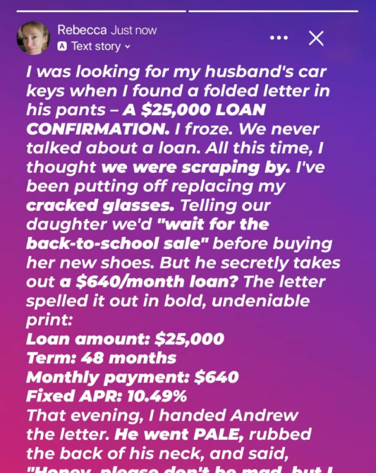 He Took Out a $25K Loan Behind My Back — Here’s What I Did Next