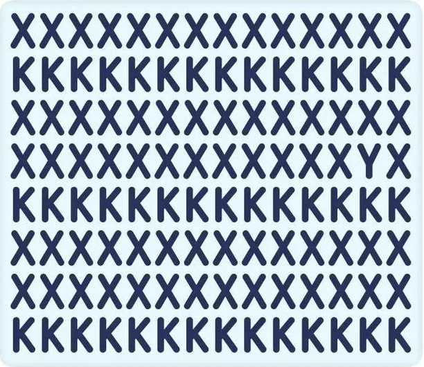 Tricky brain teaser challenges you to find ‘odd’ letter within 13 seconds