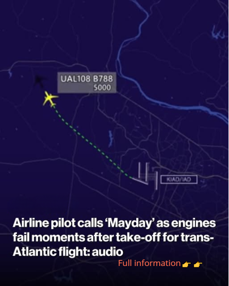 Airline pilot calls ‘Mayday’ as engines fail moments after take-off for trans-Atlantic flight: audio