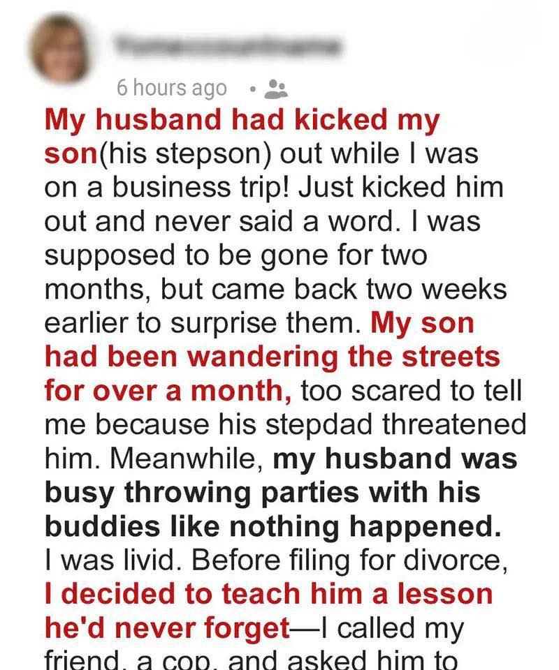 He Threw Out My Son While I Was Working Overseas — So I Took Everything and Walked Away
