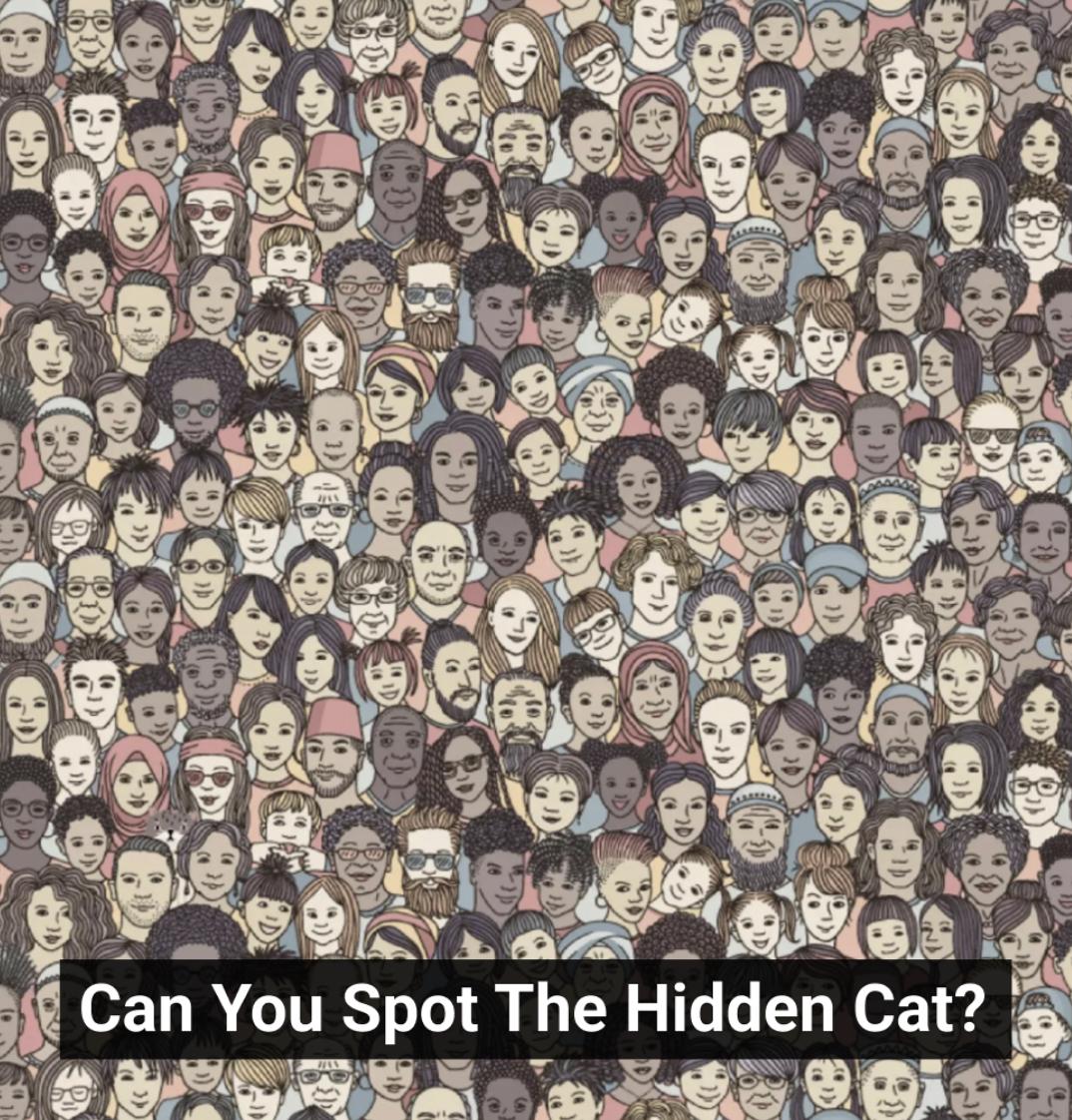 Only People With A Marksman’s Eyesight Can Spot The Hidden Cat In this Photo