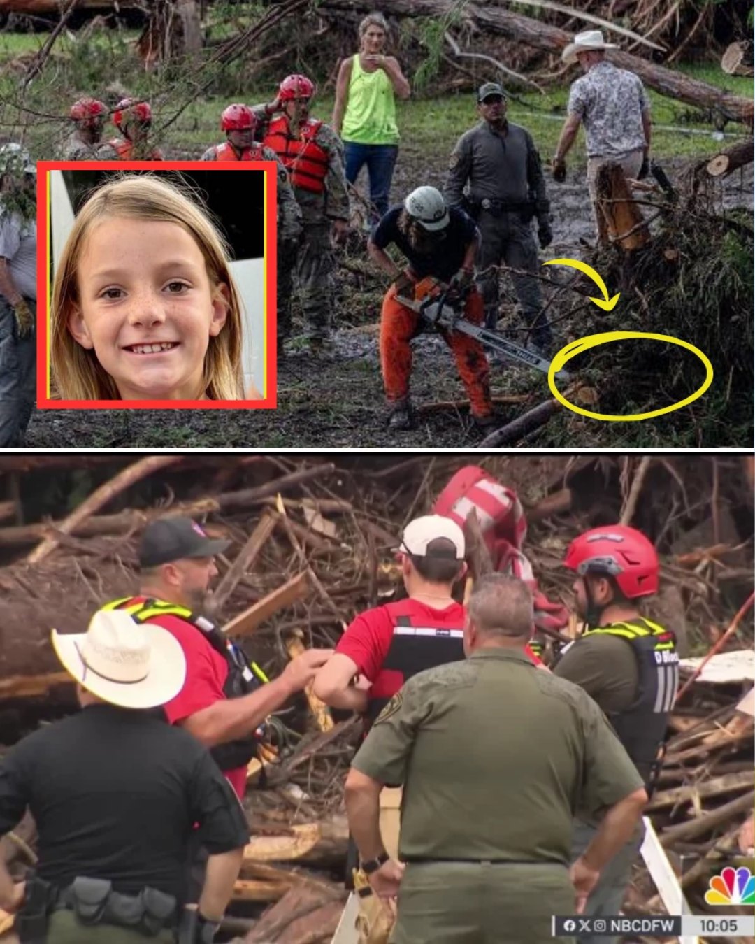 Breaking News: A rescue worker has found