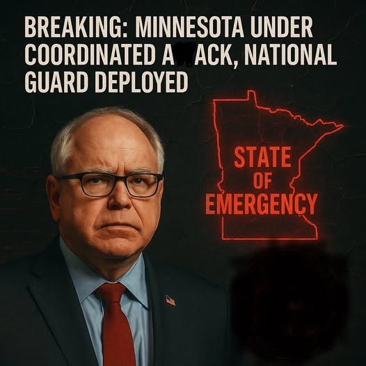 BREAKING: Minnesota Under Coordinated A*tack — National Guard Deployed