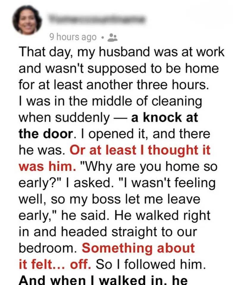 The Stranger Who Wore My Husband’s Face