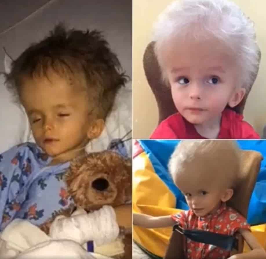 Dima, the child thrown away like garbage!