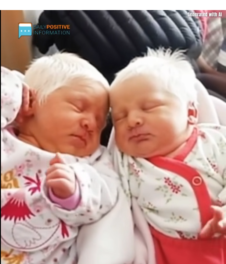 The First Ever Albino Twins Born In Argentina Will Leave You In Awe