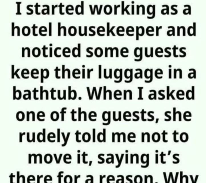 Why You Should Always Put Your Luggage in the Hotel Room’s Bathtub
